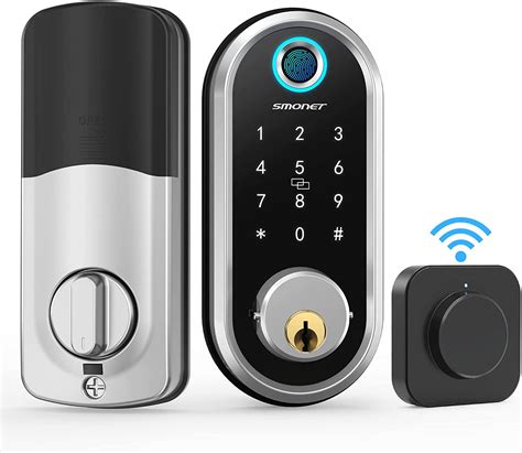 Buy Smart Deadbolt Smonet Fingerprint Electronic Deadbolt Wifi Door