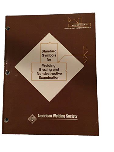 Standard Symbols For Welding Brazing And Nondestructive Examination