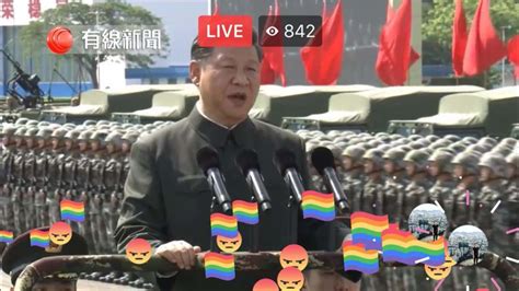 Hong Kong Handover Gay Pride Rainbow And Rage Emoji Flooded Facebook Livestream Of Chinese