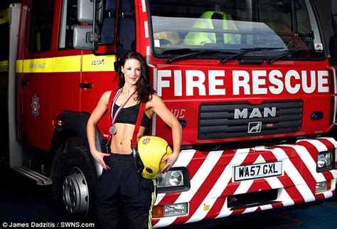 Charlotte Anderson Britains Fittest Female Firefighter Reaches