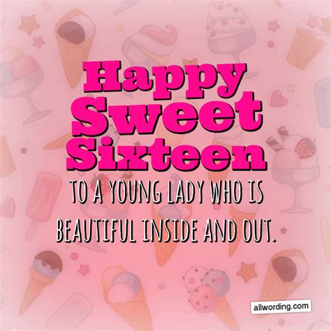 Happy Sweet 16 A List Of 16th Birthday Wishes For A Special Young Lady