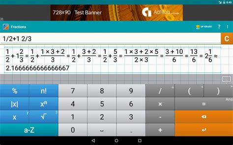 Description in a mixture, the mass fraction is the amount of mass of one substance, divided by the mass of the total mixture. Fraction Calculator + Math for Android - APK Download