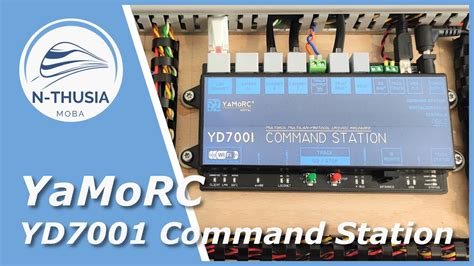 YaMoRC Upgrade DR zur YD Command Station Bürobahn in Spur N YouTube
