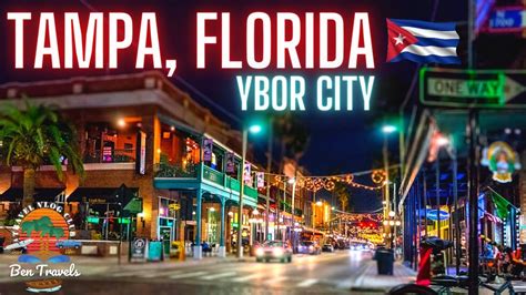 Exploring Ybor City Tampa Florida Night Drive Youtube