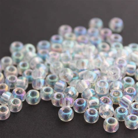 Miyuki Seed Beads 6 0 Crystal Ab Beading Supplies Ireland