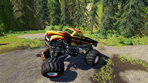 Monster Truck Pack V10 Fs19 Farming Simulator 19 Mod Fs19 Mod