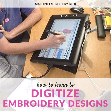 How To Learn To Digitize Embroidery Designs Machine Embroidery Geek