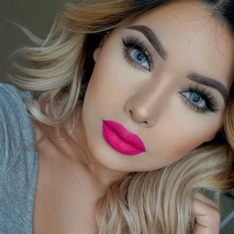 Pinterest M4ddymarie Pink Lipstick Makeup Hot Pink Lipsticks Lip