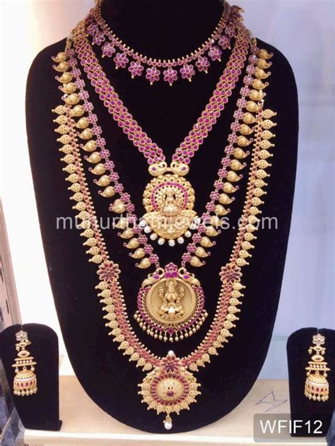 Wedding Jewelry Sets Temple Jewelry Bridal Setsfor Rent Wfif12