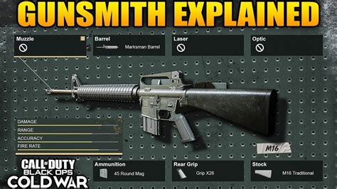 Black Ops Cold War Gunsmith And Create A Class Explained Youtube