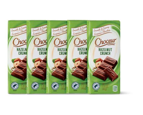 Choceur Mini Chocolate Bars 5 Pack Aldi Us