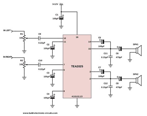 500w amplifier circuit with pcb layout.diy class d amplifier circuit using tl494 ic. The Simplest Audio Amplifier Circuit Diagram