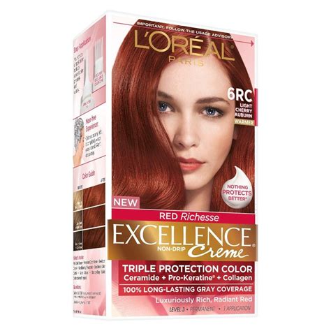 Loreal Excellence Color Chart