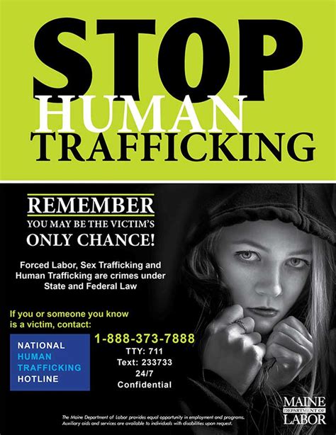 Human Trafficking Poster Coretan