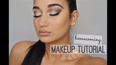 Simple And Neutral Homecoming Makeup Tutorial Youtube