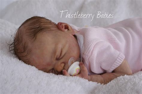 ♥ Thistleberry Babies Full Body Solid Silicone Baby Girl Beautifully