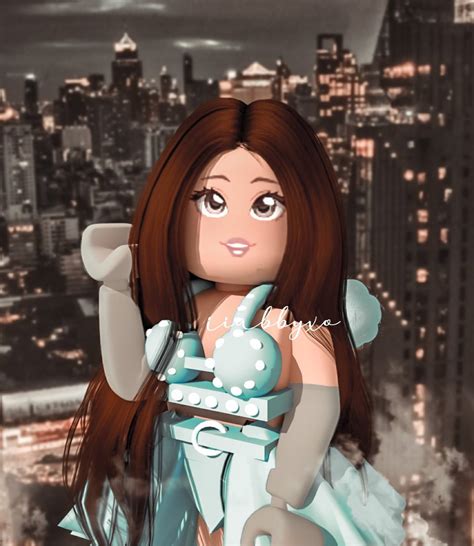 Roblox Girl Gfx Brown Hair Roblox Pictures Aesthetic