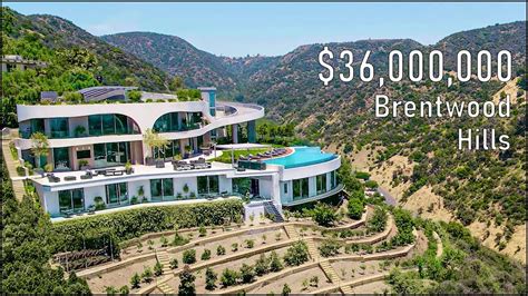 Inside A 36 Million Brentwood Hills Mansion Los Angeles YouTube