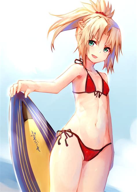 Pin By Zelan On Fateseries Mordred Swimsuit Rider Girls Swimsuit