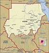 Map of Sudan and geographical facts, Where Sudan on the world map ...