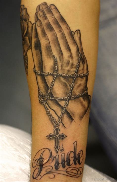 Men's arm tattoos can be said to be one of the most common tattoos. 52 Great Rosary Tattoos On Arm