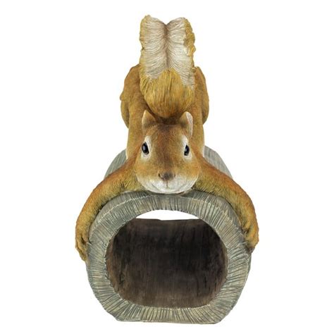 Unfortunetly there is no such native method in squirrel standard library but as you can call system you can also add your own functon and bind it squirrel\quirrel or add it io standard library and. Design Toscano Crash the Squirrel Gutter Guardian ...