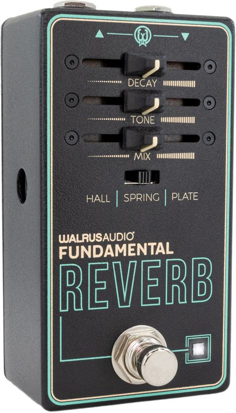 Walrus Audio Fundamental Series Reverb Pedal Zzounds