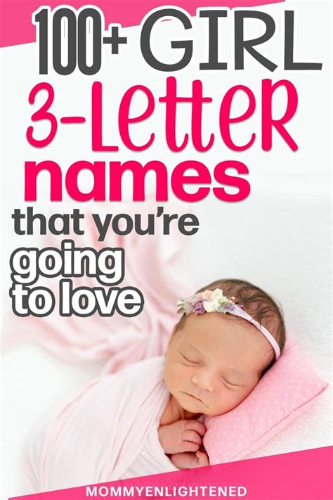 100 3 Letter Girl Names Meanings And Origins Hipster Baby Names