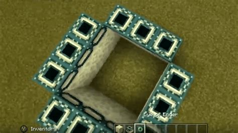 How To Make An End Portal In Minecraft From Scratch