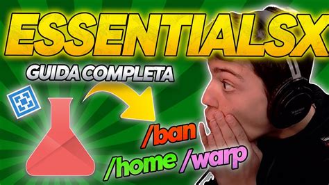 Come Funziona Minecraft Essentialsx Tutorial Video Xl Config E