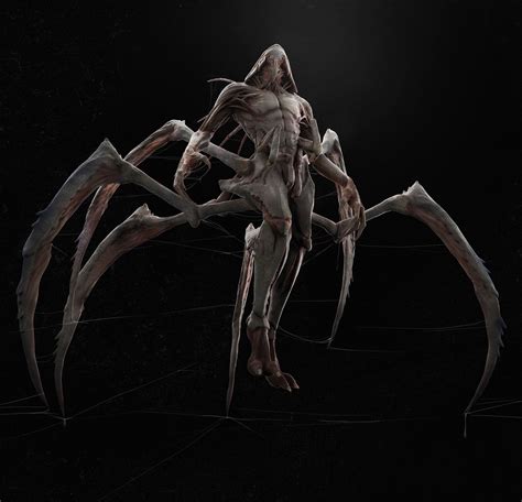 Mutated Spider By Justin Lee Alien Concept Art Monster Concept Art
