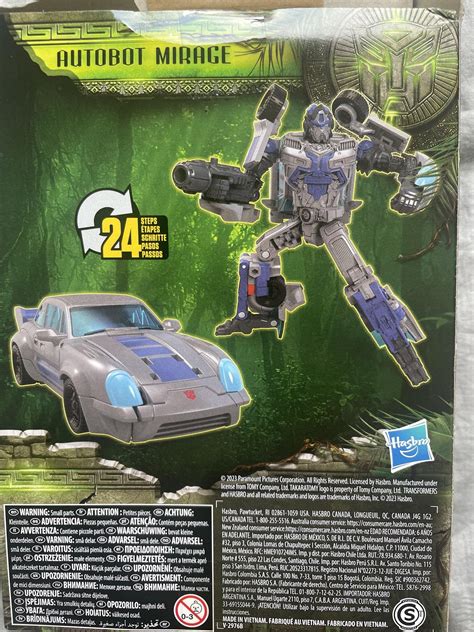 Transformers Rise Of The Beasts Mainline Deluxe Mirage In Hand Images