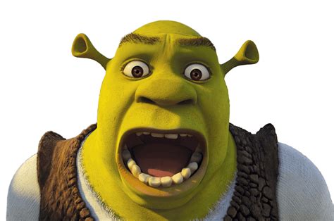 Shrek Sticker Shrek Face Transparent Background Hd Png Download