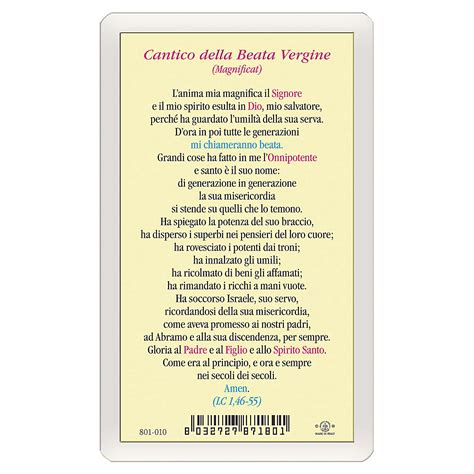 Holy Card Our Lady Of Lourdes Magnificat Ita 10x5 Cm Online Sales