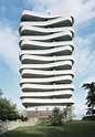 Arcueil ZAC du Coteau / ECDM | Facade architecture design, Architecture ...