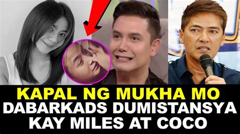 Miles Ocampo Pinandidirihan Ng Kapwa Nya Dabarkads Dahil Kay Coco Martin Bossing Vic Nagsalita