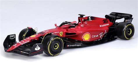 Ferrari F1 75 2022 118 Charles Leclerc Burago Triple Crown