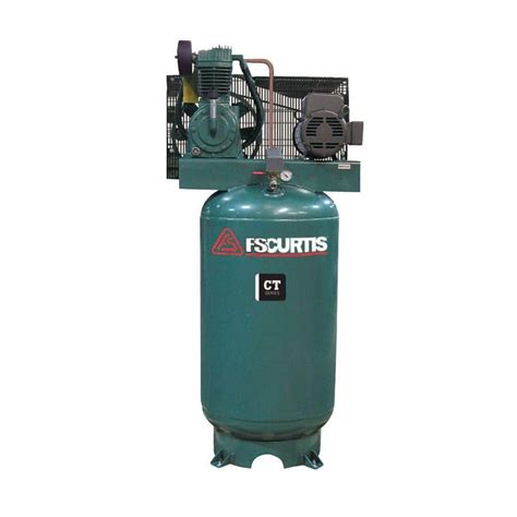 Fs Curtis 80 Gal 75 Hp Vertical 2 Stage Air Compressor With Magnetic