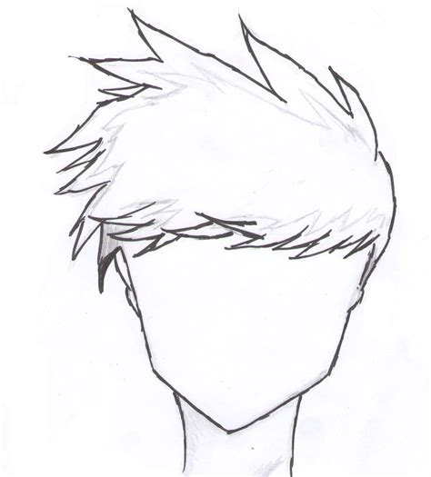 Try to make your own anime style, face and. Male Outline For Drawing at GetDrawings | Free download