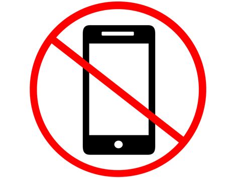 Download No Phone No Cell Phone Phone Royalty Free Stock