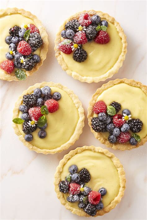 Best Berry Cream Tartlets Recipe How To Make Very Berry Cream Tartlets