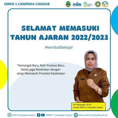 Selamat Memasuki Tahun Ajaran Baru 2022 2023 Smkn 1 Campaka