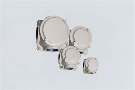 Aluminium Empty Enclosures With Ex D And Ex T Types Of Protection