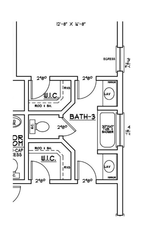 Small Jack And Jill Bathroom Floor Plans Floor Roma