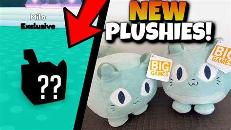 New Cat Plushies With Exclusive Pet Code Coming Pet Simulator X Roblox