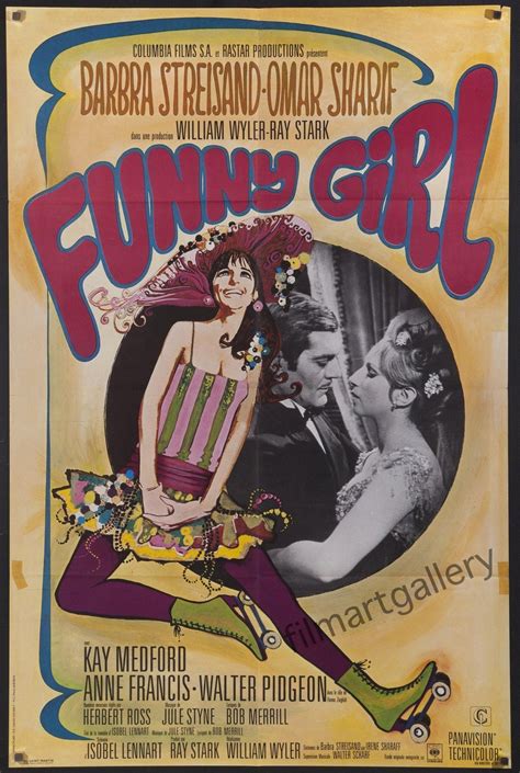 French movies have a bad reputation for being strange and hard to grasp. Funny Girl Vintage Movie Poster | French medium (31x47 ...