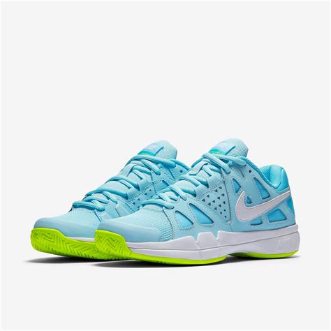 Nike Womens Air Vapor Advantage Tennis Shoes Still Blue