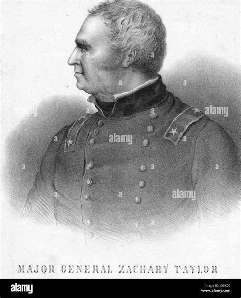 Zachary Taylor Portrait Black And White Stock Photos And Images Alamy