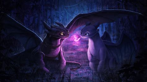 Toothless And Light Fury Wallpapers Top Free Toothless And Light Fury