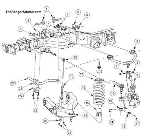 2008 Ford F350 Front Suspension Diagram